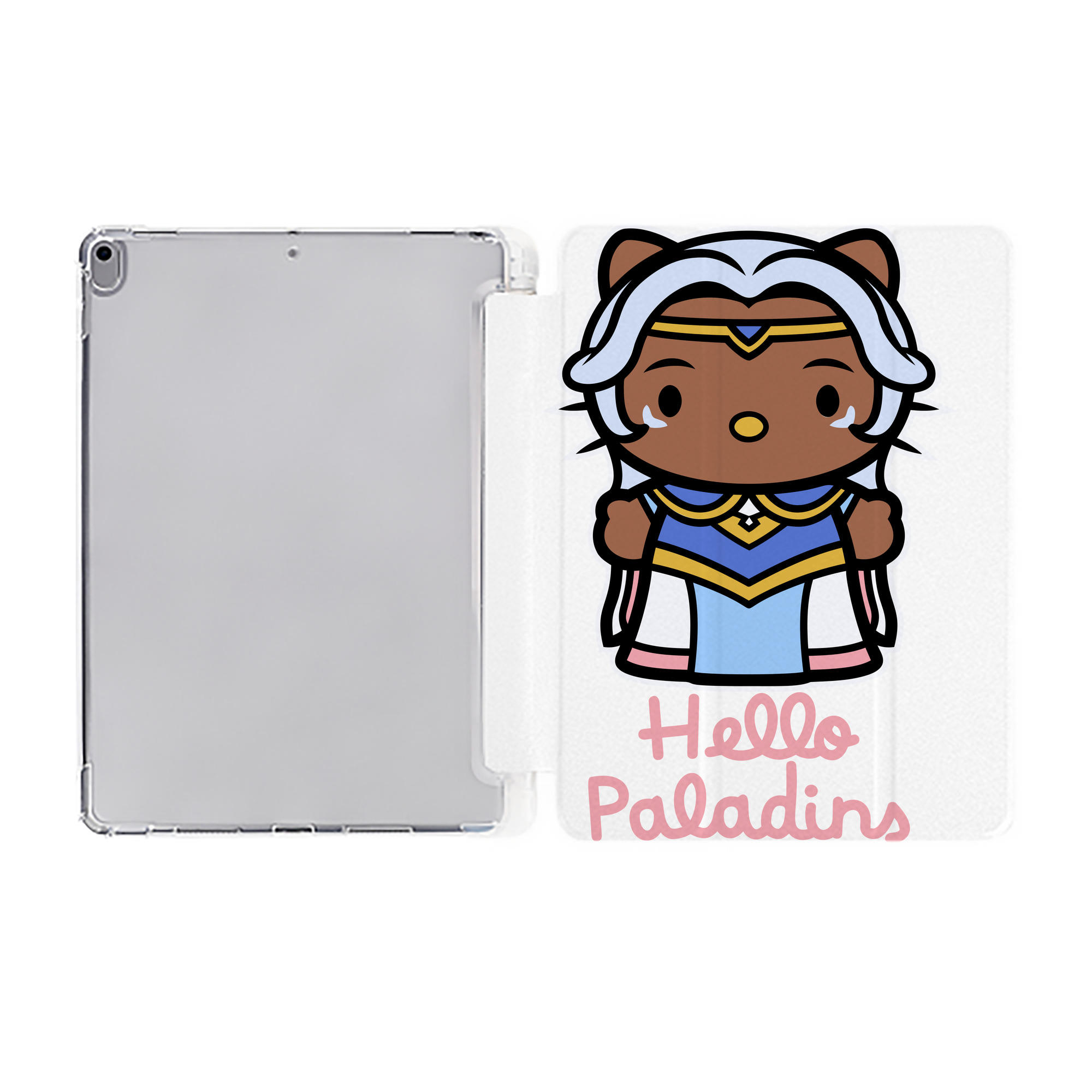 （画像用） Hello Kitty ハローキティ IPad ケース ペン収納付き 三つ折りスタンド PUレザー×シリコン 対応機種9.5/10.5/10.9インチ